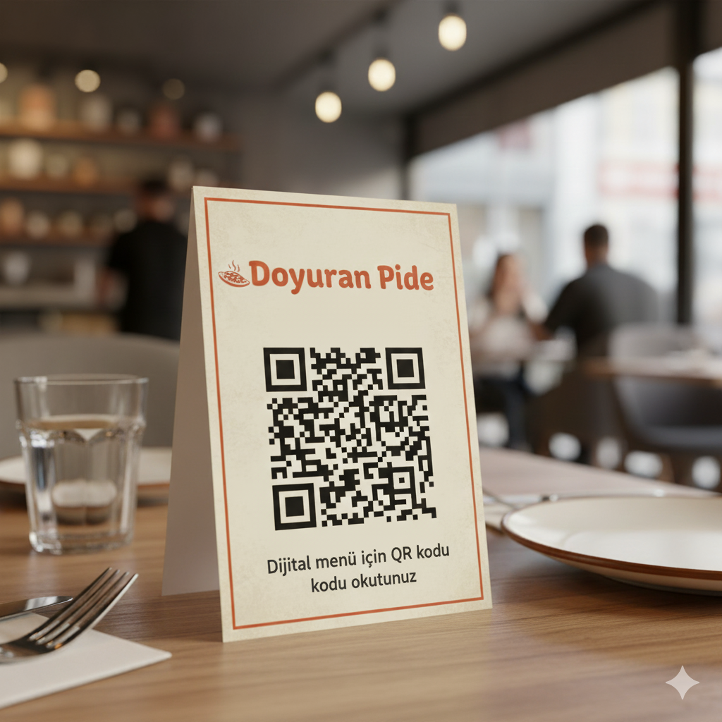Restoran Zinciri QR Menü Projesi